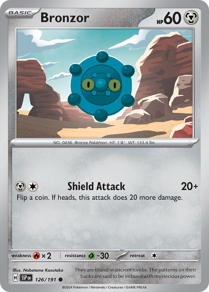 Surging Sparks Bronzor #126/191