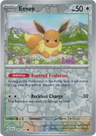 Surging Sparks Eevee #143/191 reverse holo