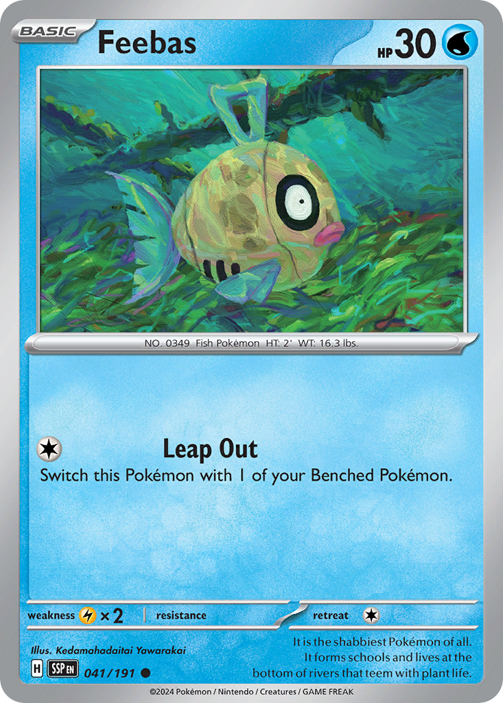 Surging Sparks Feebas #41/191