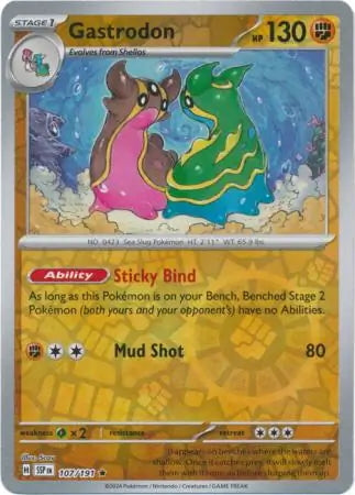 Surging Sparks Gastrodon #107/191 reverse holo