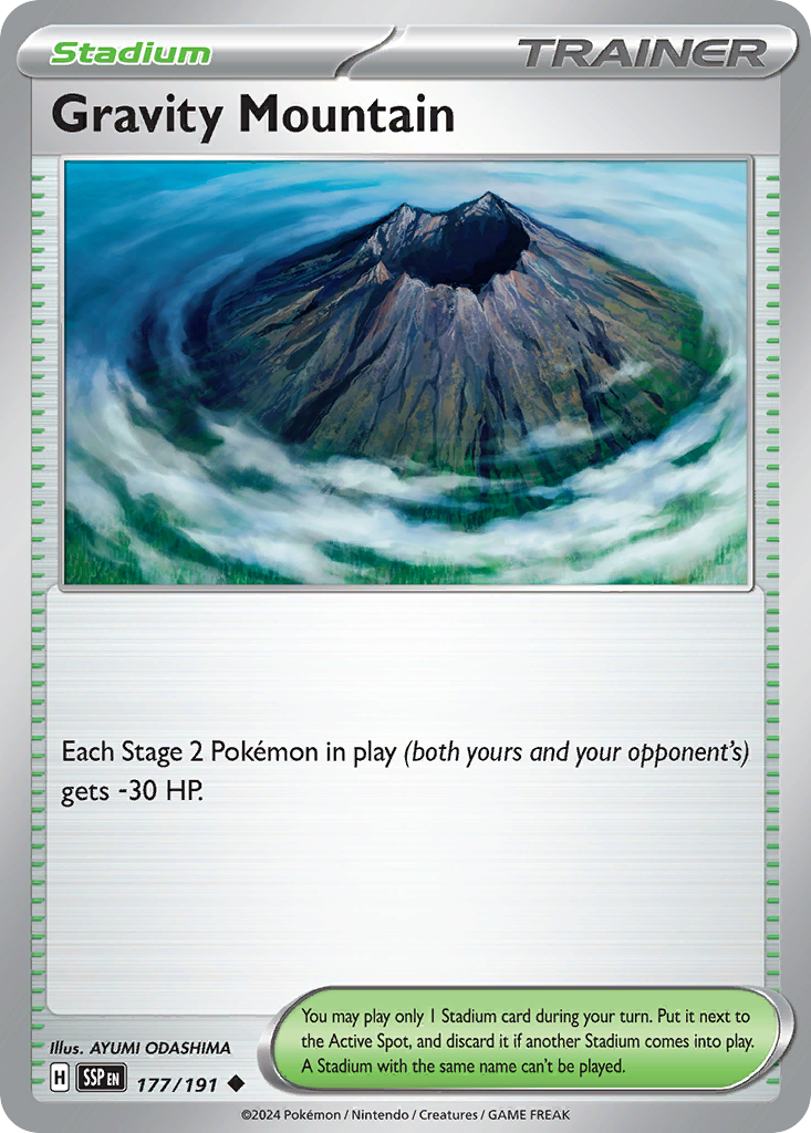 Surging Sparks Gravity Mountain #177/191