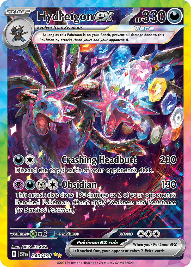 Hydreigon ex Special Illustration Rare 240/191