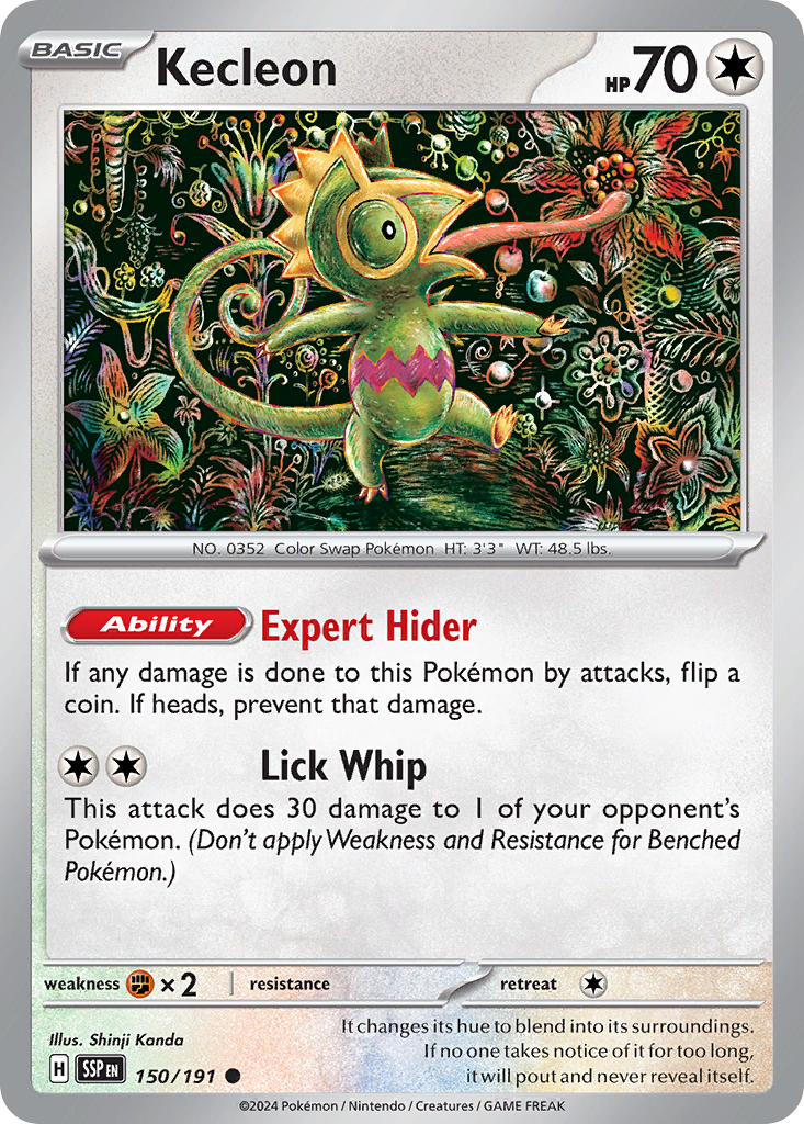 Surging Sparks Kecleon #150/191