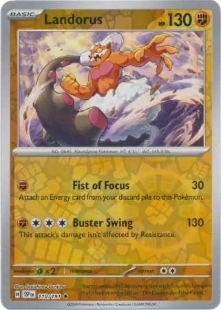 Surging Sparks Landorus #110/191 reverse holo