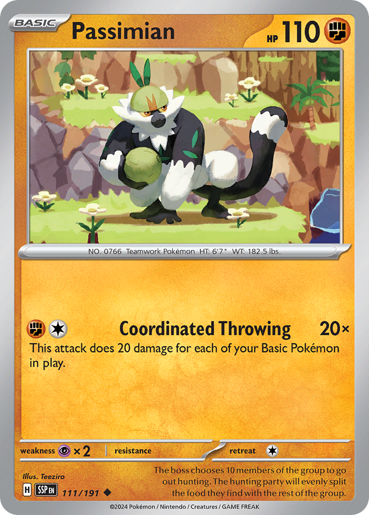 Surging Sparks Passimian #111/191