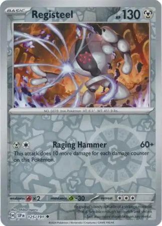Surging Sparks Registeel #125/191 reverse holo
