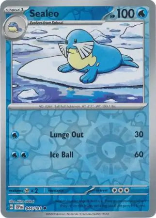 Surging Sparks Sealeo #44/191 reverse holo
