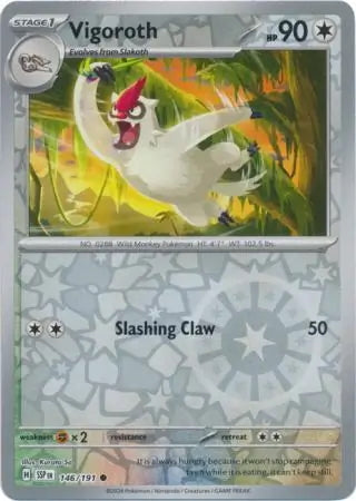 Surging Sparks Vigoroth #146/191 reverse holo
