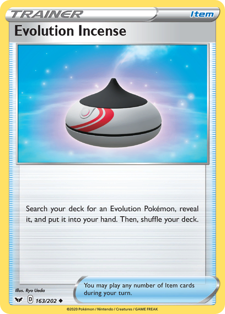 Sword & Shield Evolution Incense #163/202