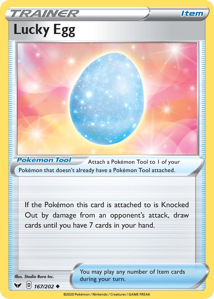 Sword & Shield Lucky Egg #167/202