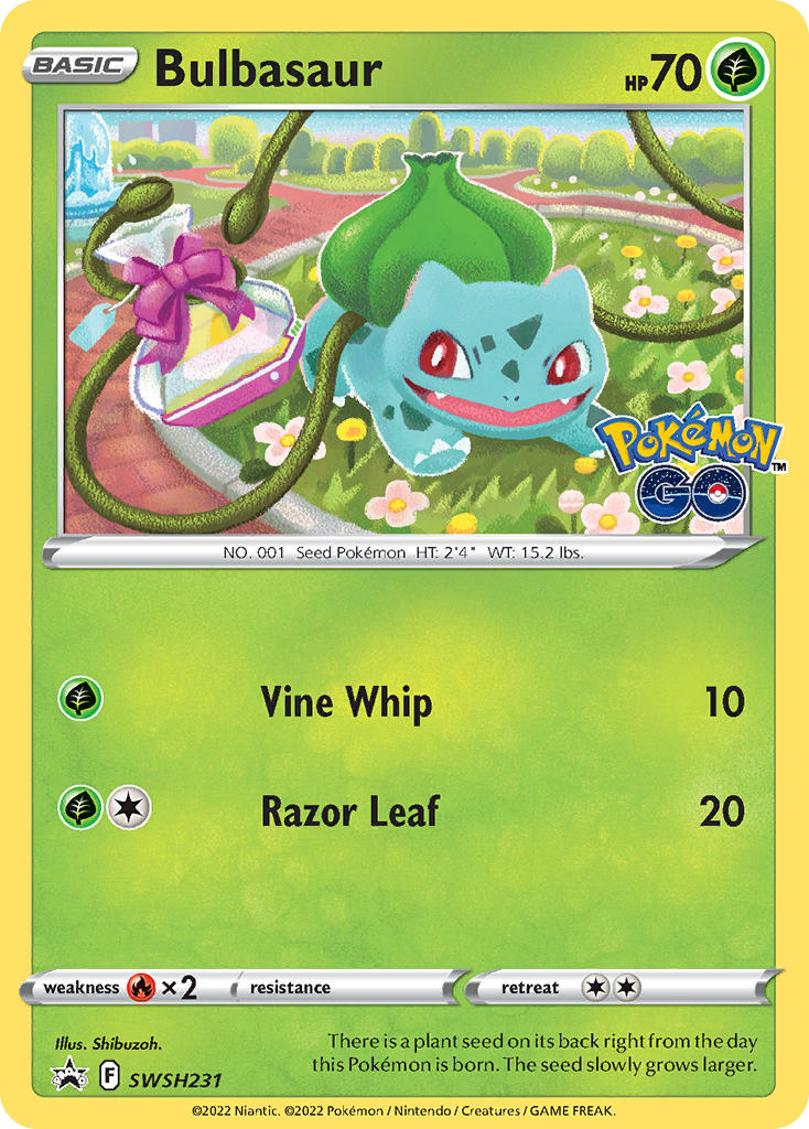 Sword & Shield Promo’s Bulbasaur #231