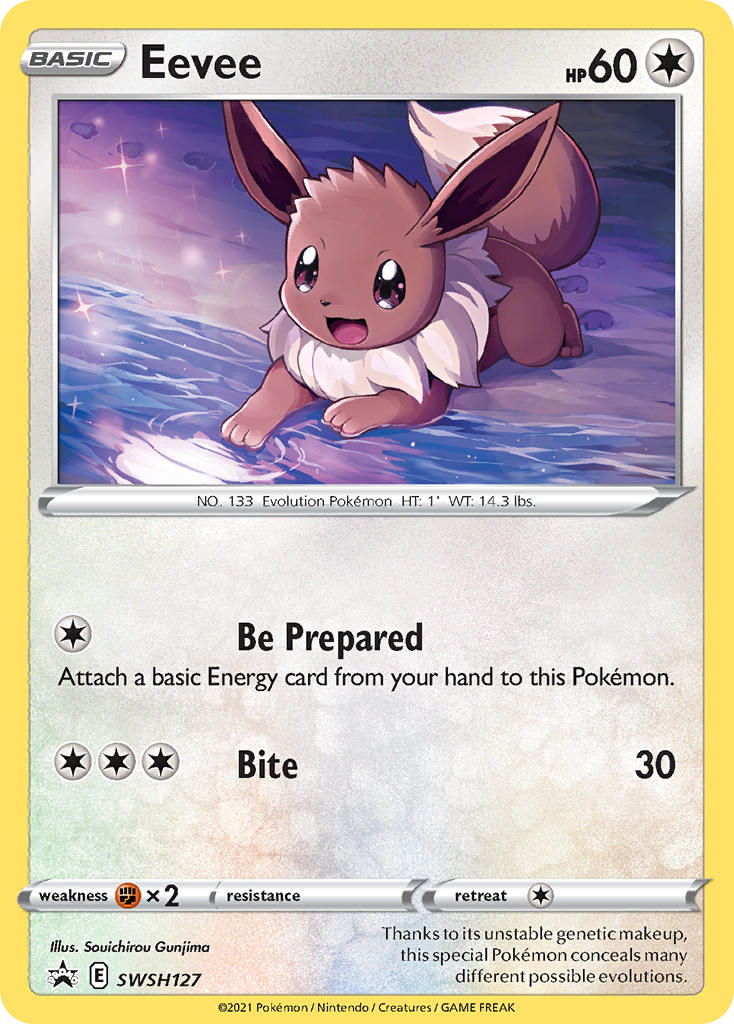 Sword & Shield Promo's Eevee #127