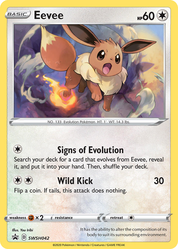 Sword & Shield Promo's Eevee #42