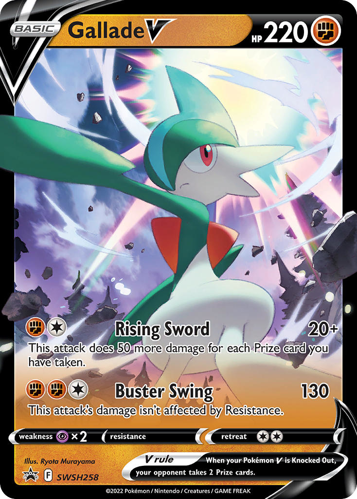 Sword & Shield Promo’s Gallade V #258