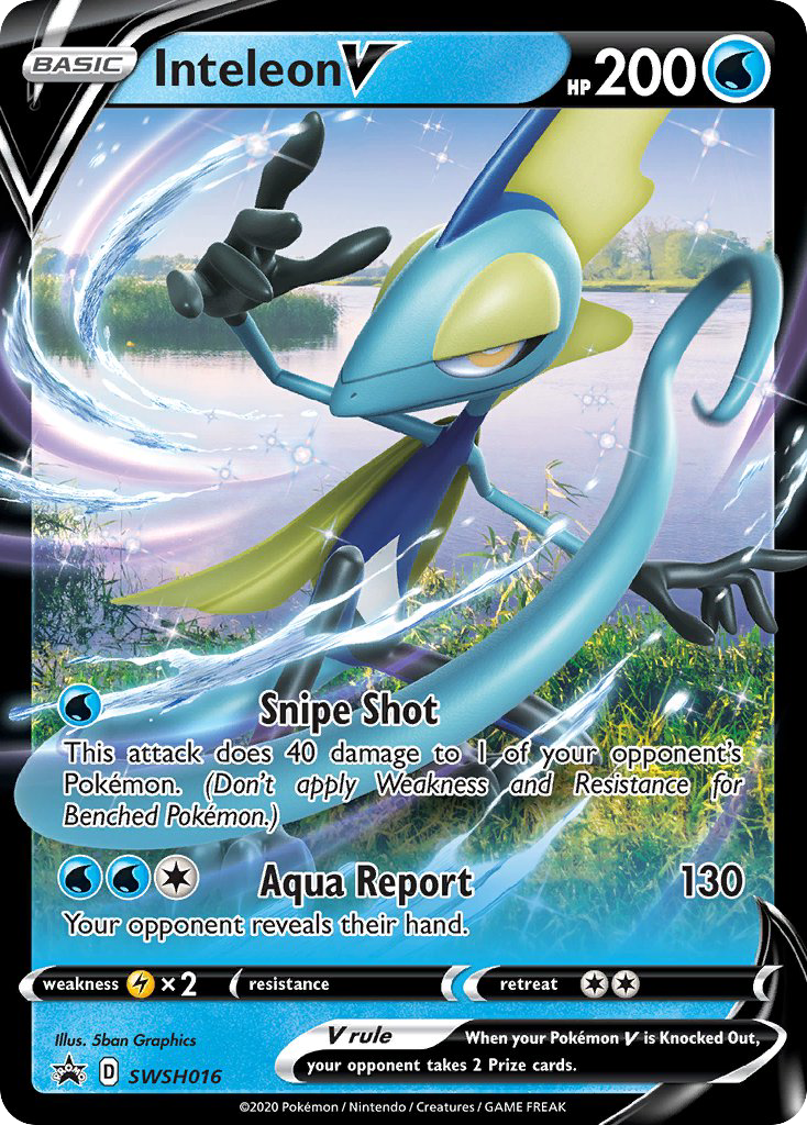 Sword & Shield Promo's Inteleon V #16