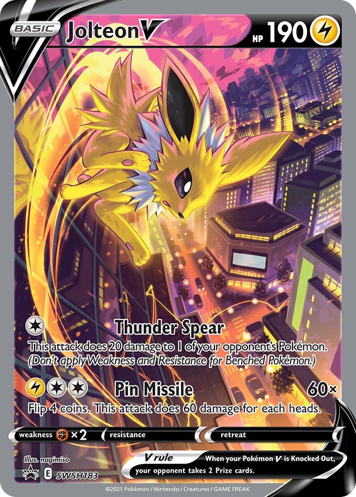 Sword & Shield Promo's Jolteon V #183
