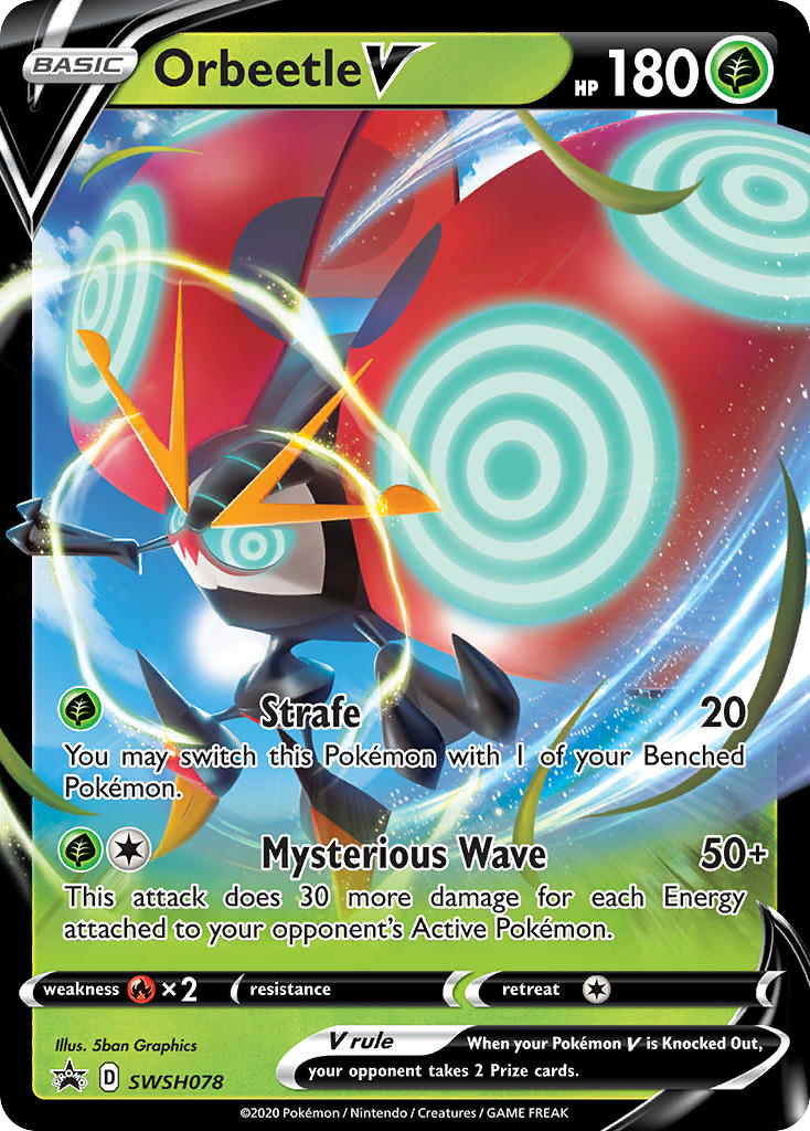 Sword & Shield Promo's Orbeetle V #78