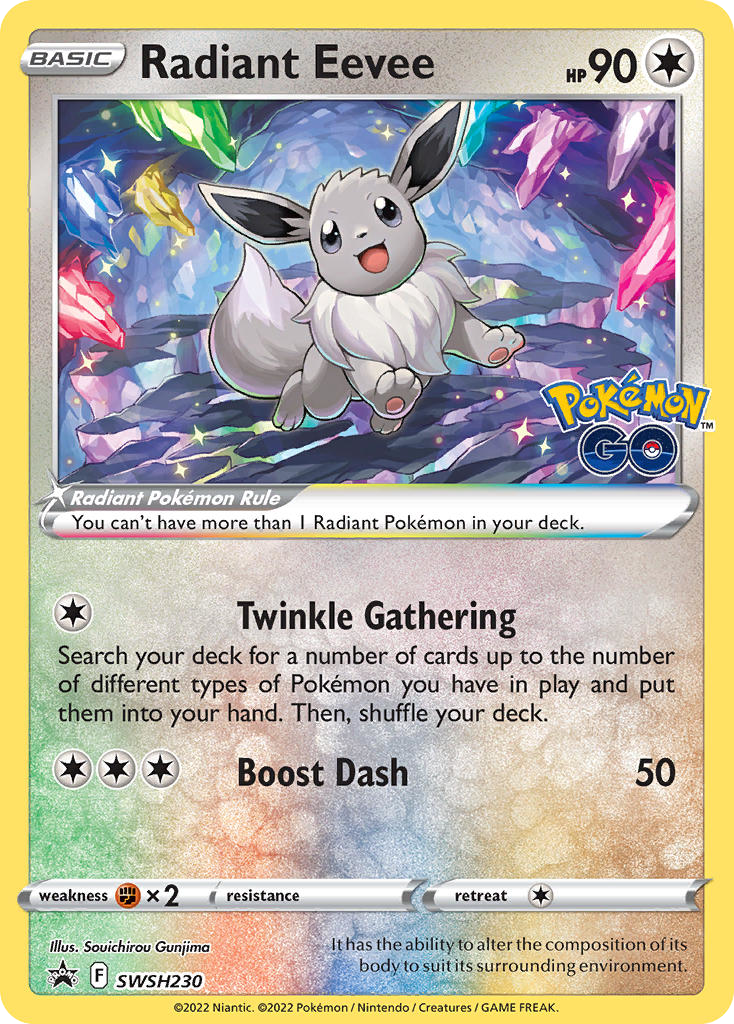 Sword & Shield Promo’s Radiant Eevee #230