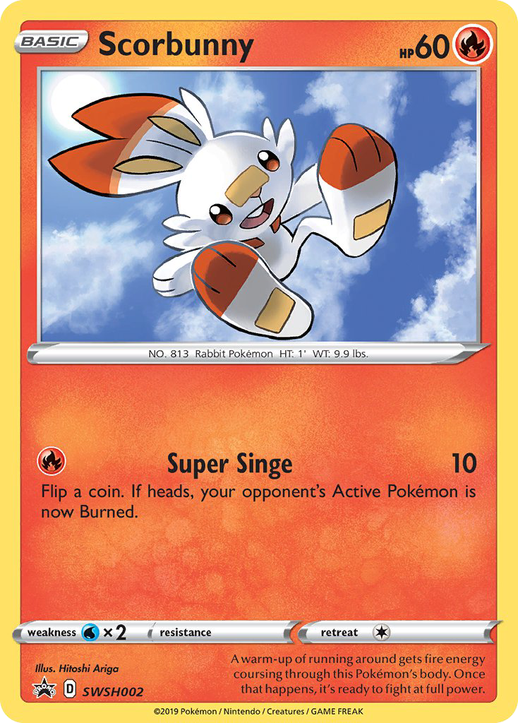 Sword & Shield Promo's Scorbunny #2