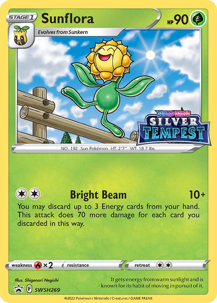 Sword & Shield Promo’s Sunflora #269