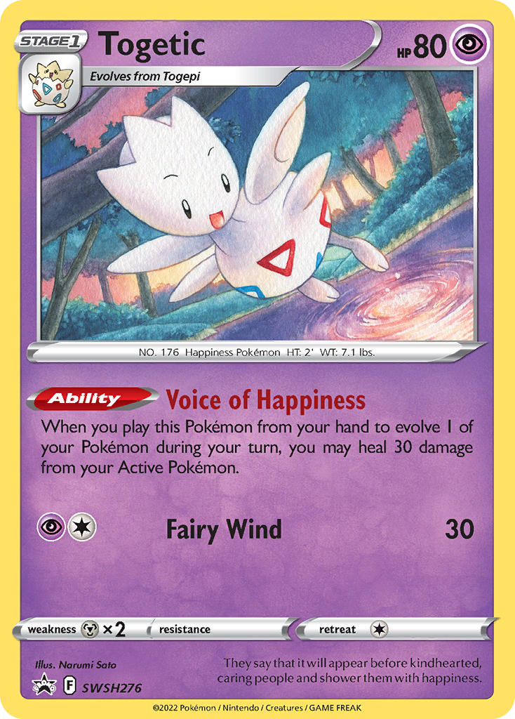 Sword & Shield Promo’s Togetic #276
