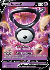 Sword & Shield Promo’s Unown V #300