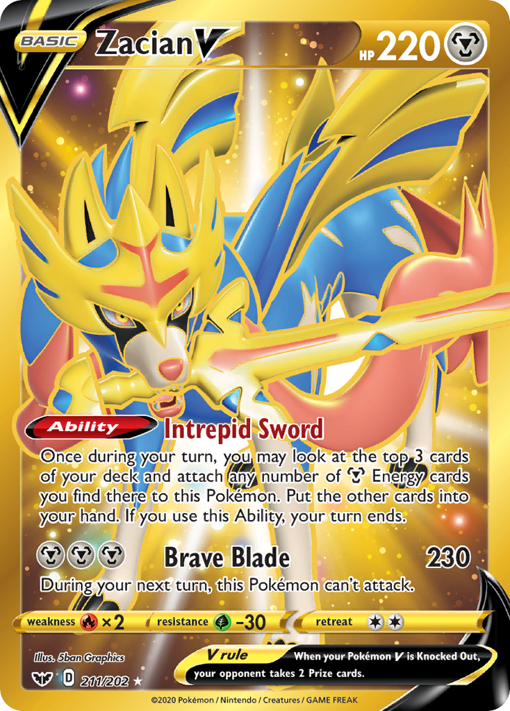 Zacian V Full Art