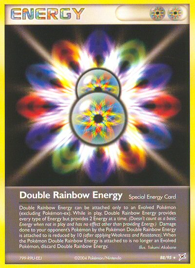 Team Magma v Aqua Double Rainbow Energy #88/95