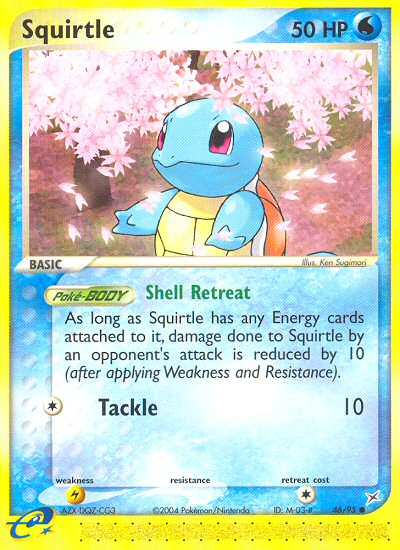 Team Magma v Aqua Squirtle #46/95