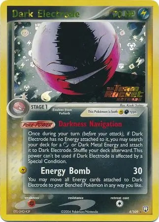 Team Rocket Returns Dark Electrode #4/109 reverse holo
