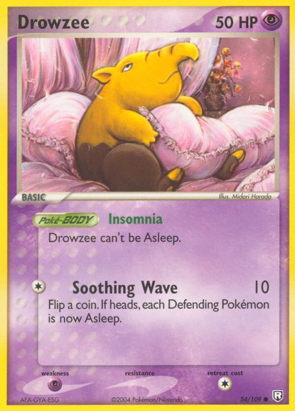 Team Rocket Returns Drowzee #54/109