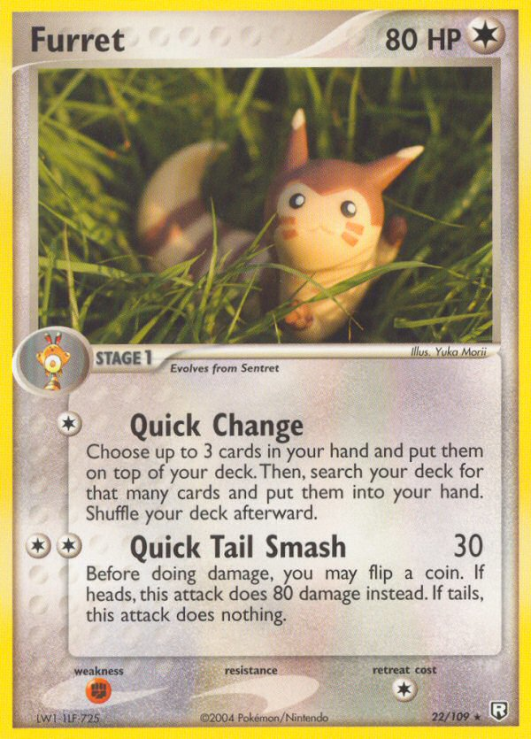 Team Rocket Returns Furret #22/109