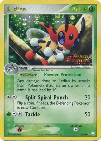 Team Rocket Returns Ledian #23/109 reverse holo
