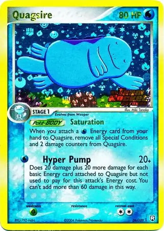 Team Rocket Returns Quagsire #26/109 reverse holo
