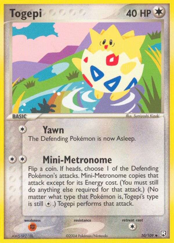 Team Rocket Returns Togepi #50/109