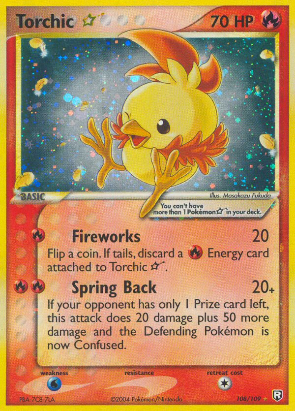 Team Rocket Returns Torchic * #108/109