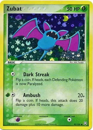 Team Rocket Returns Zubat #82/109 reverse holo