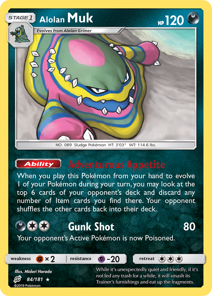 Team Up Alolan Muk #84/181