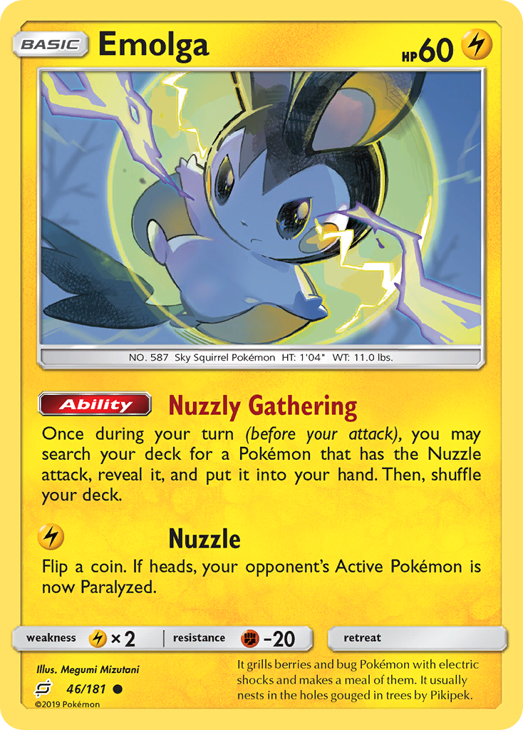 Team Up Emolga #46/181