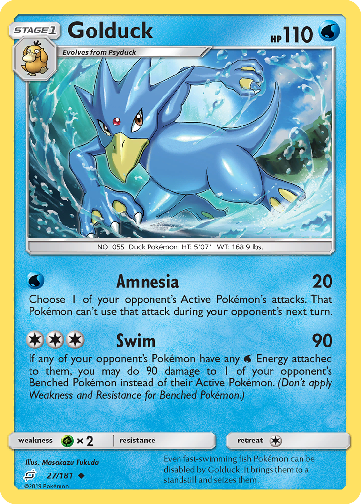 Team Up Golduck #27/181