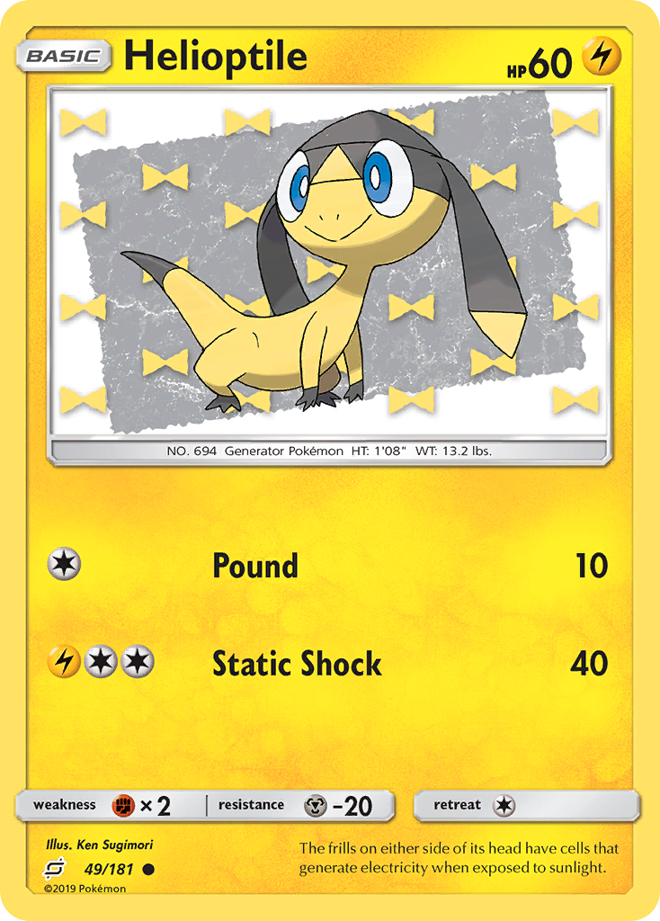 Team Up Helioptile #49/181