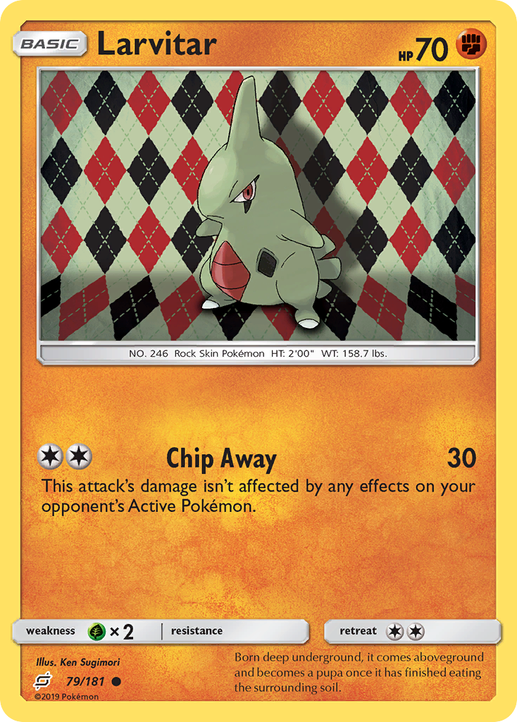 Team Up Larvitar #79/181