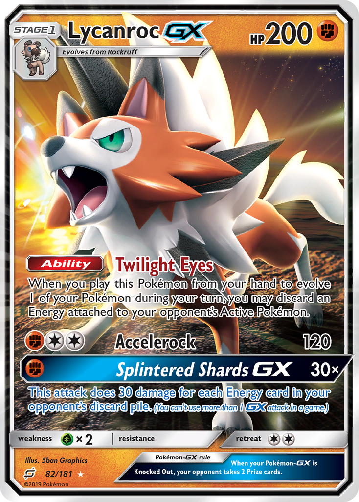 Team Up Lycanroc GX #82/181