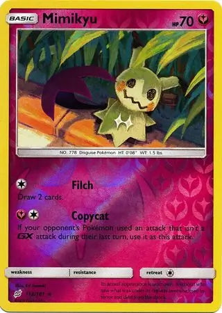 Team Up Mimikyu #112/181 reverse holo