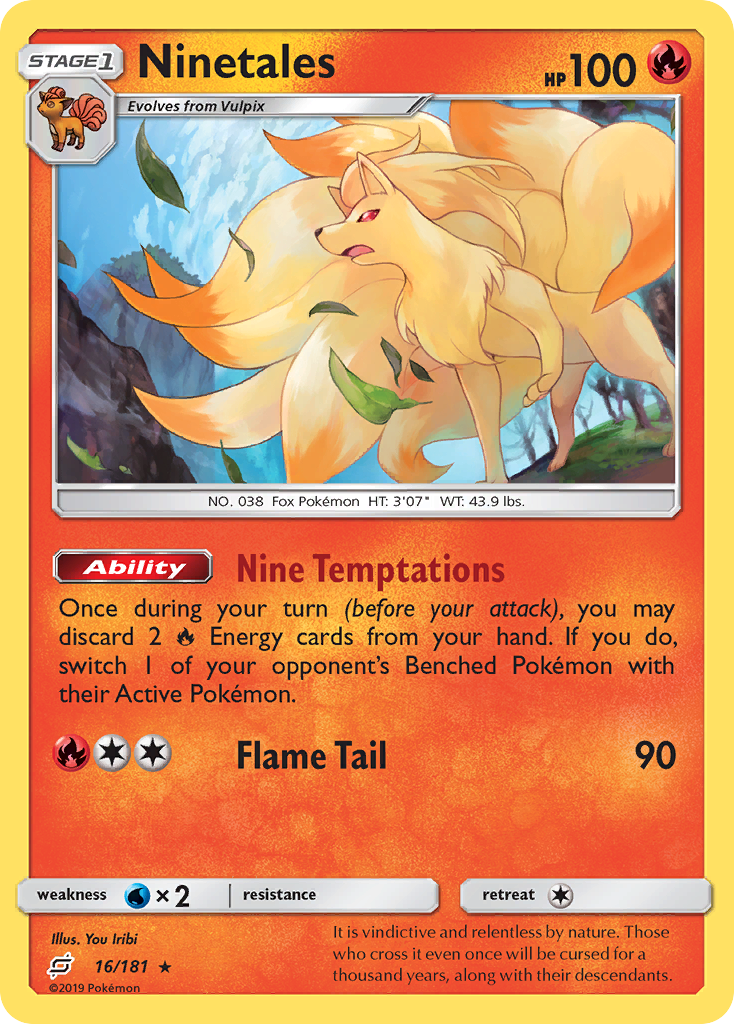 Team Up Ninetales #16/181