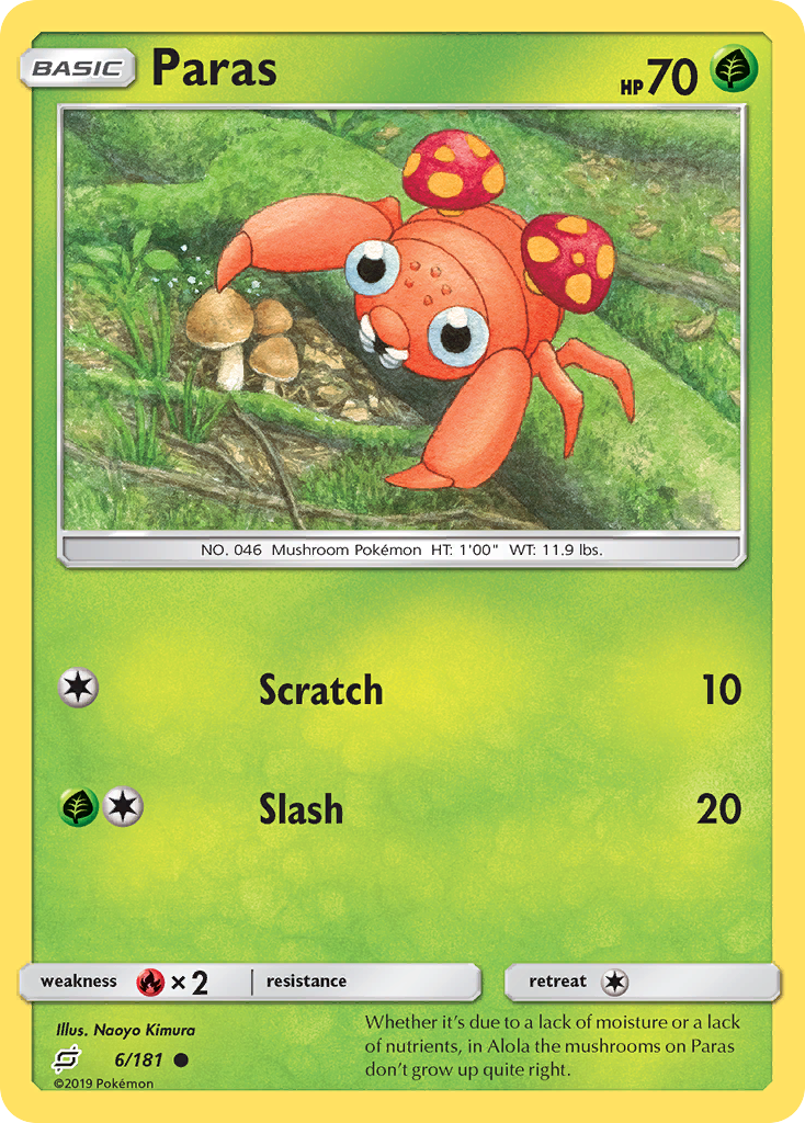 Team Up Paras #6/181