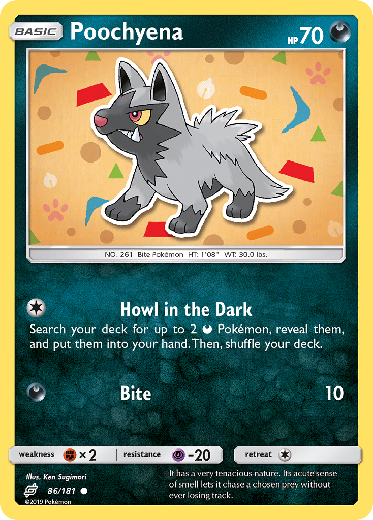 Team Up Poochyena #86/181