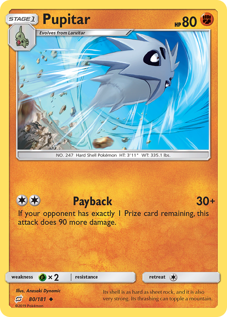 Team Up Pupitar #80/181