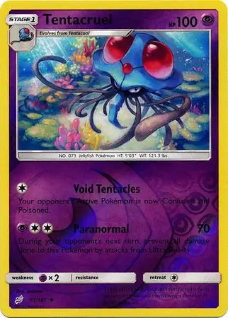 Team Up Tentacruel #61/181 reverse holo