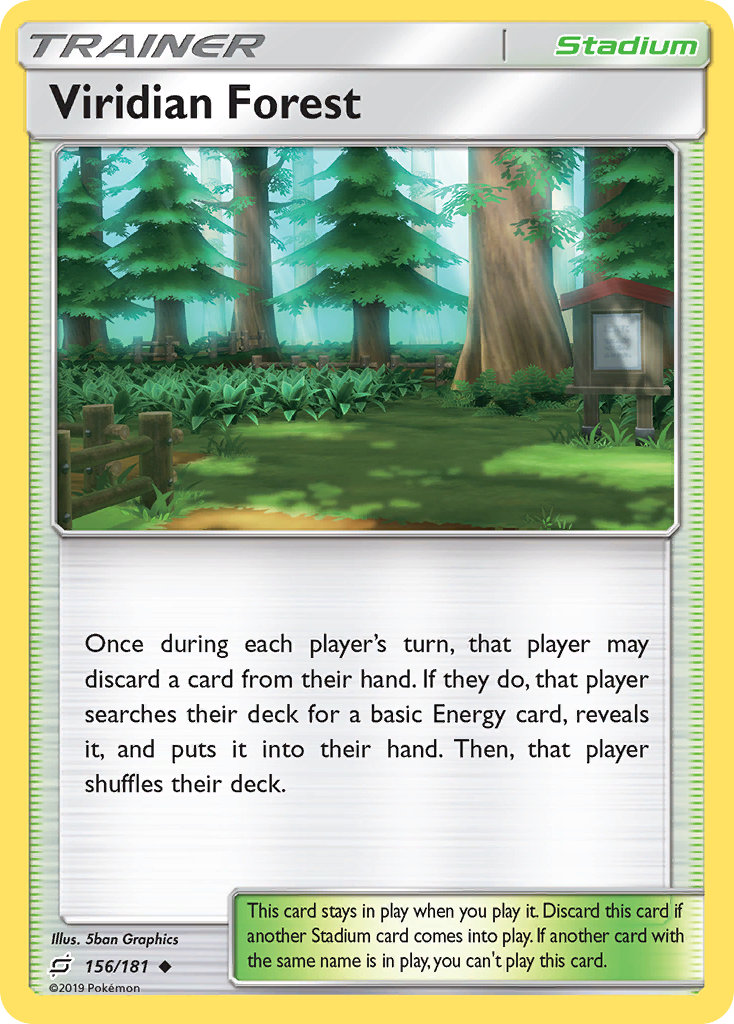 Team Up Viridian Forest #156/181